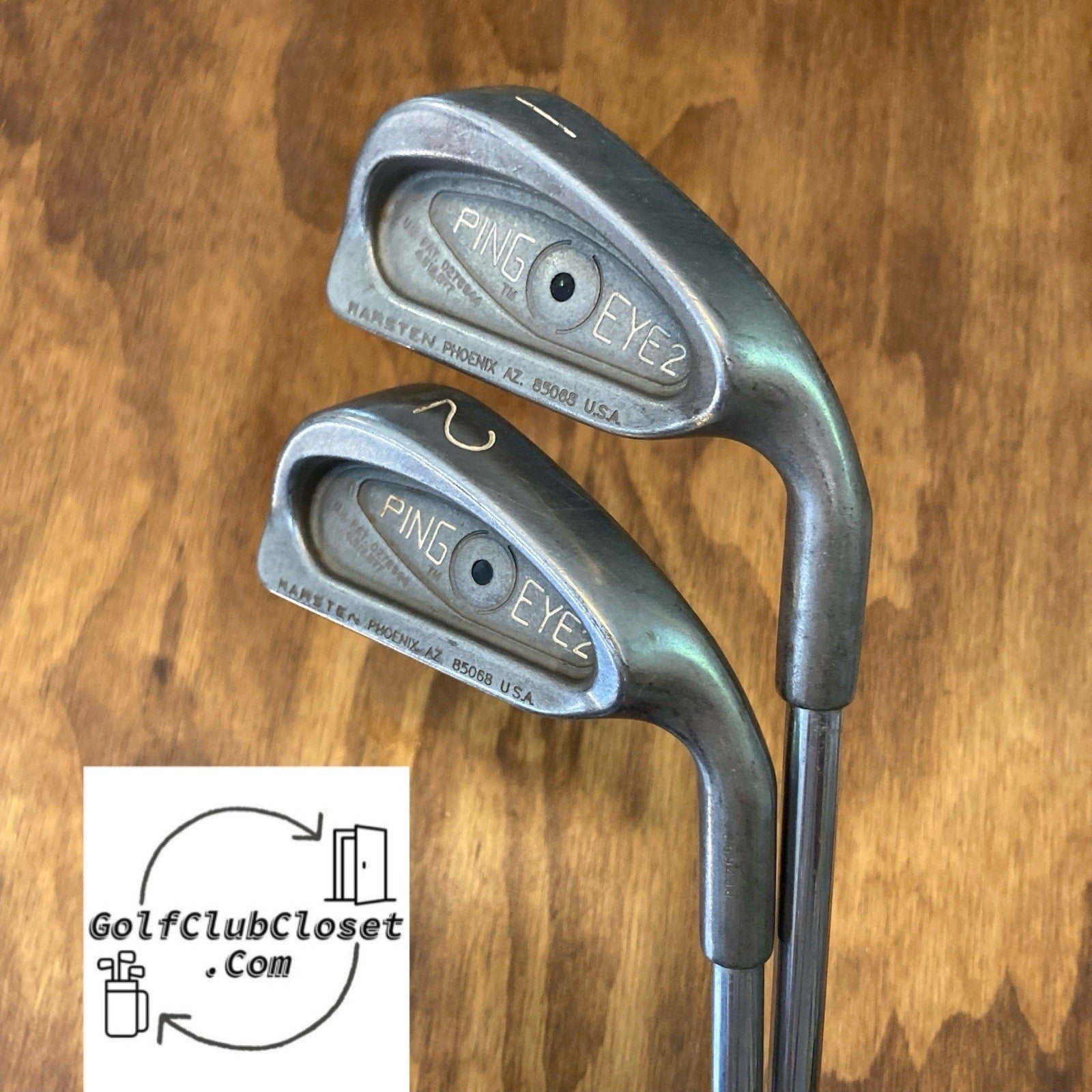 Ping Eye 2 1 Iron And 2 Iron / Black Dot Stiff Flex Steel ZZ