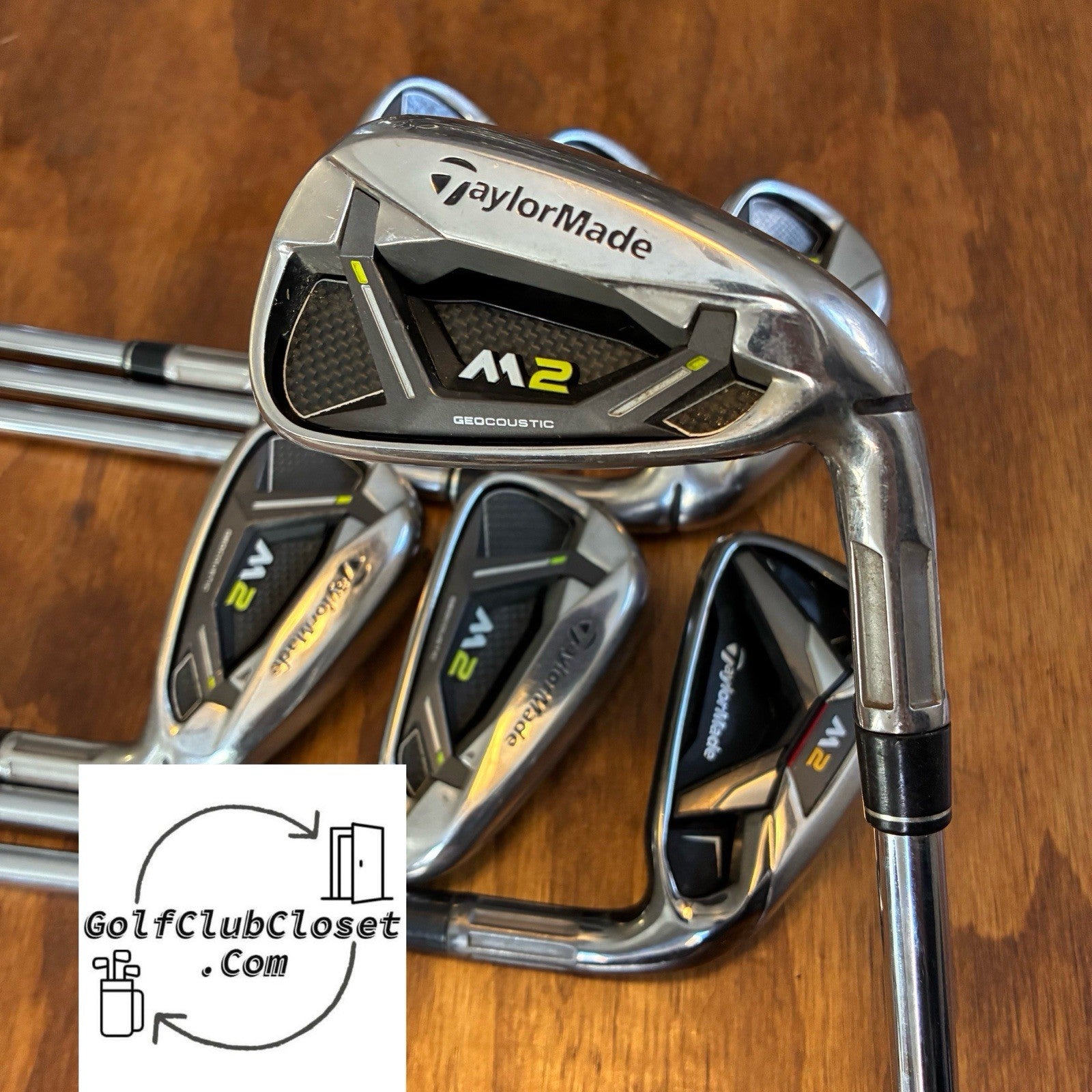 TaylorMade M2 Iron Set / 5-AW Regular Flex Steel Reax 88