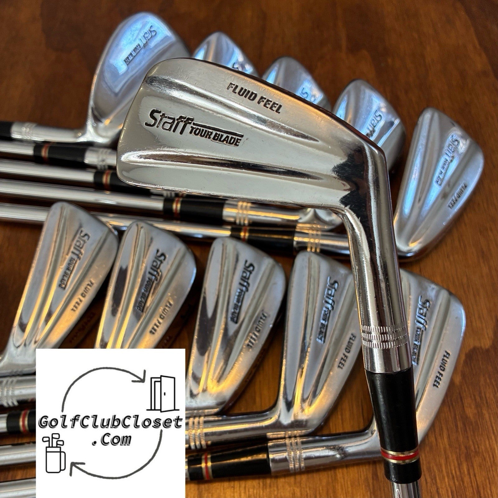 Wilson　Staff　TourBlade　鑑賞用 Vintage Wilson Staff Tour Blade Fluid Feel Iron Set / 1-PW-SW