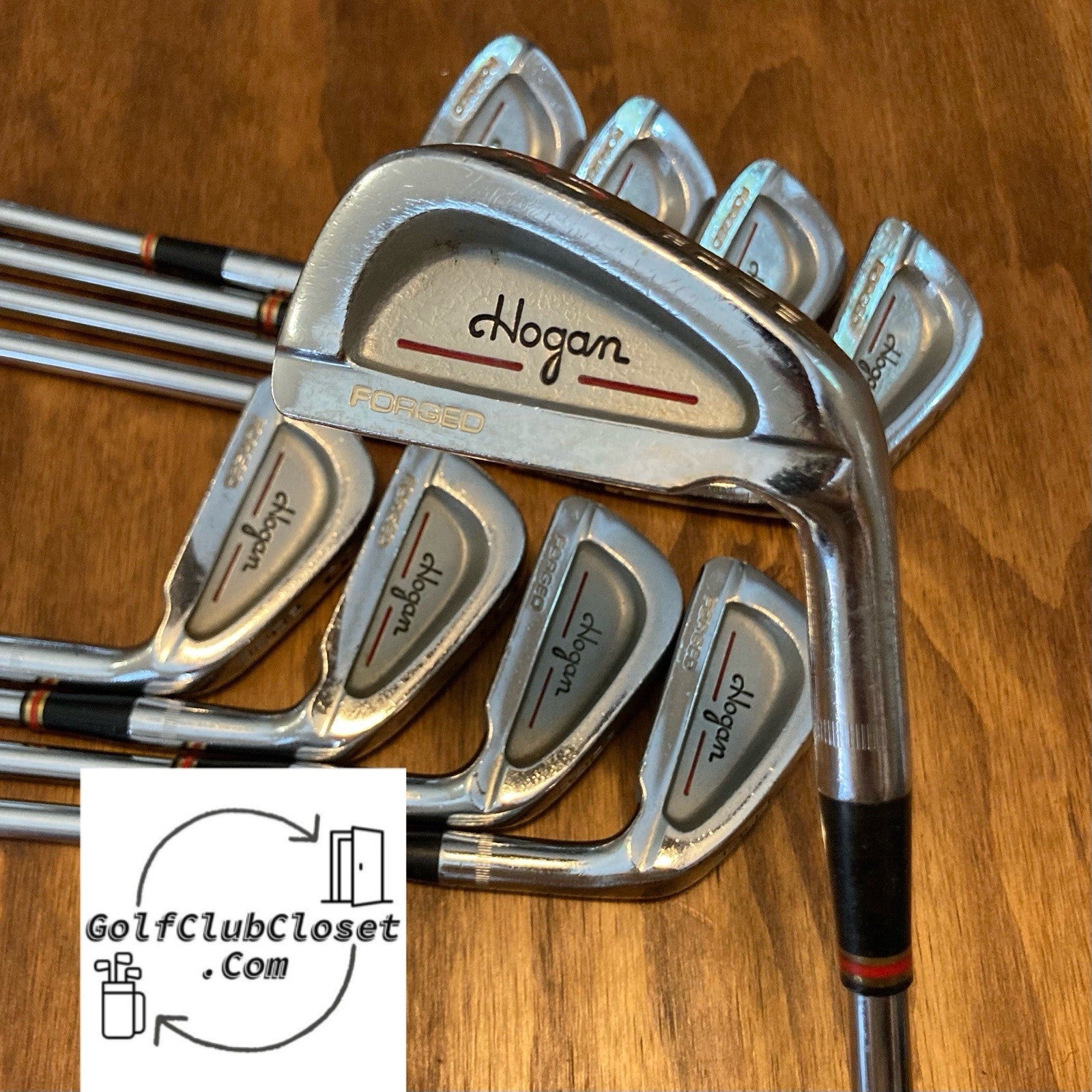 Ben Hogan Apex Edge Forged Iron Set / 2-PW Stiff Flex Apex 4 Steel