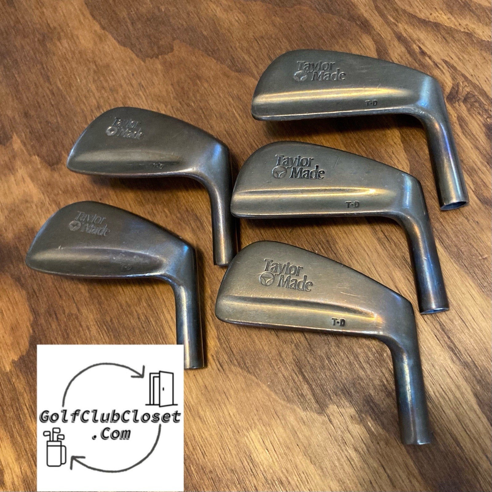 TaylorMade Tour Preferred T-D Iron Set (Custom Oil Can Finish