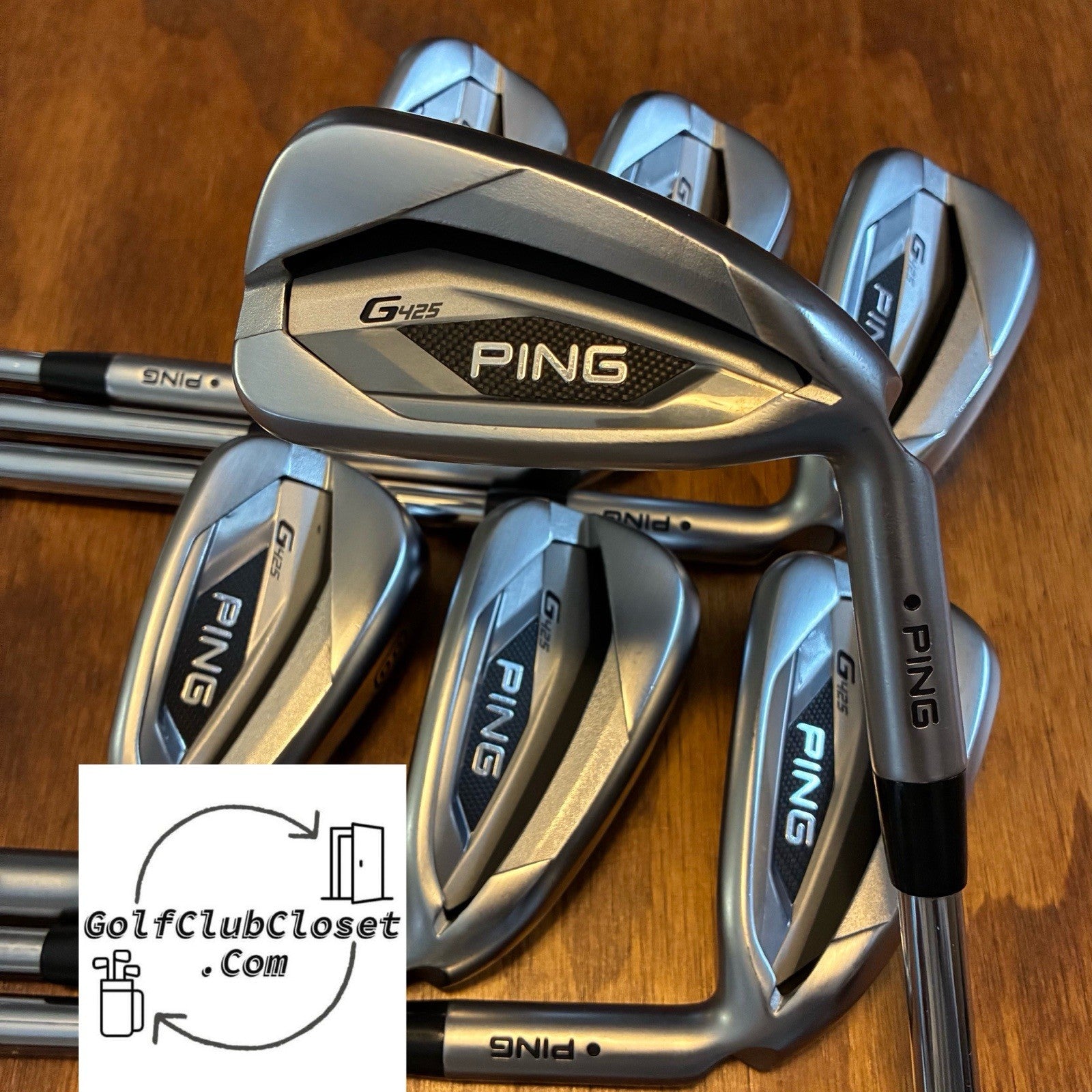 Ping g425 4u 5uセット PING G425 Iron Set / Black Dot 5-UW Regular Flex Steel Dynamic