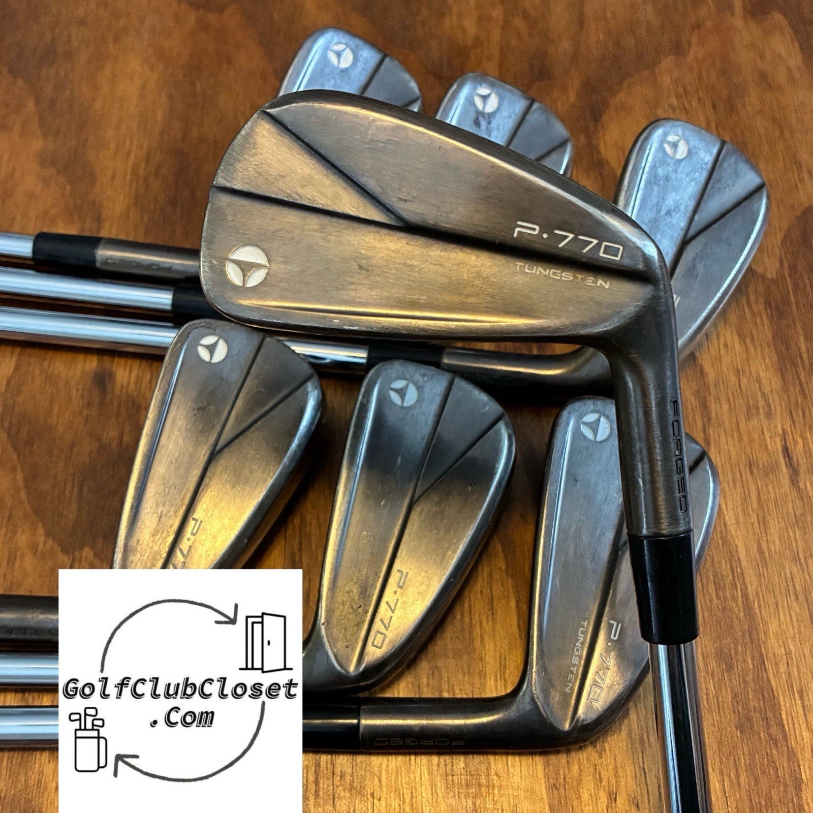 TaylorMade P770 Aged Copper Iron Set / 4-PW X-Stiff Steel Tour