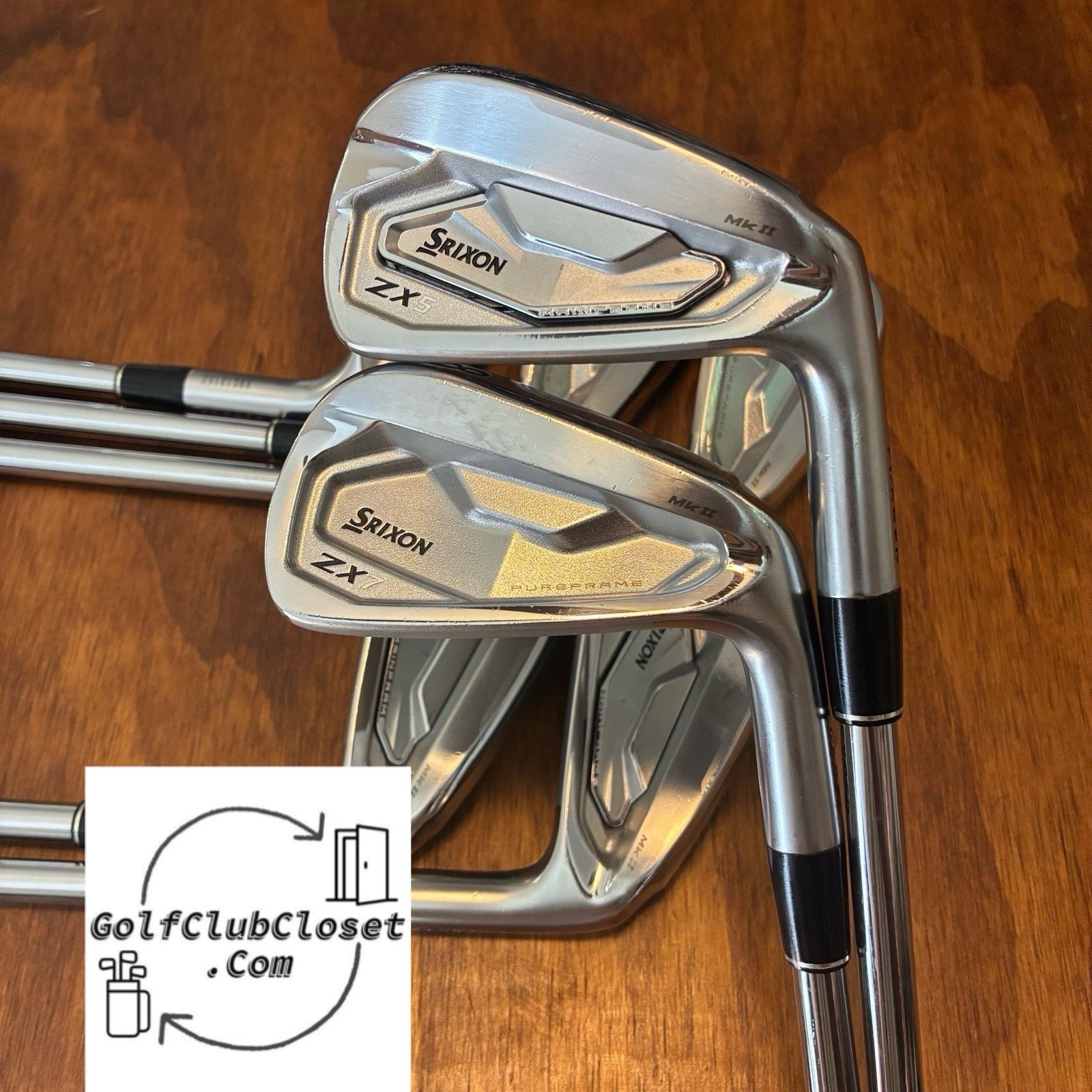 Srixon Zx5 + Zx7 MKII Combo Iron Set / 5-AW Stiff Flex Steel