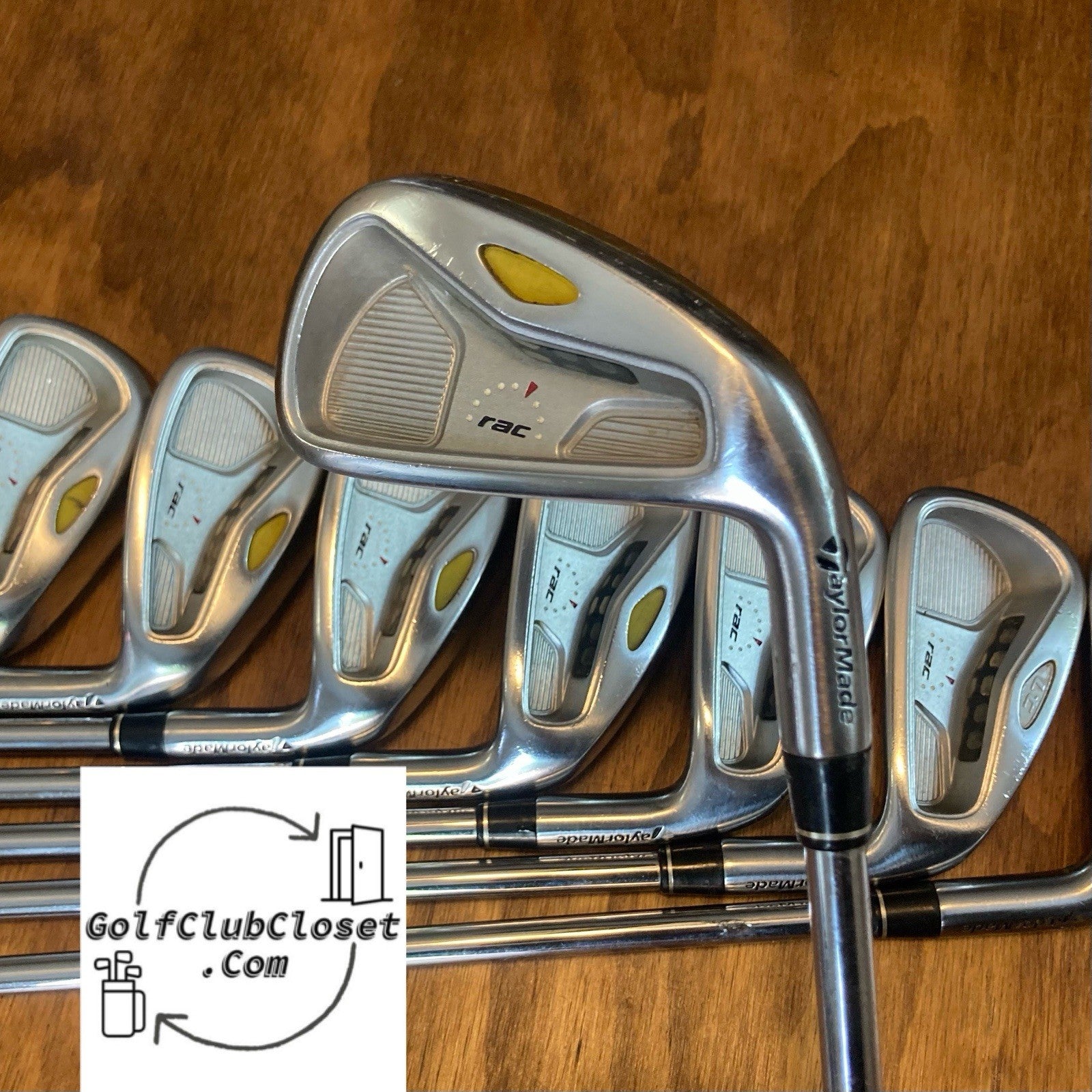 TaylorMade Rac LT Iron Set / 3-PW Regular Flex Steel Shafts