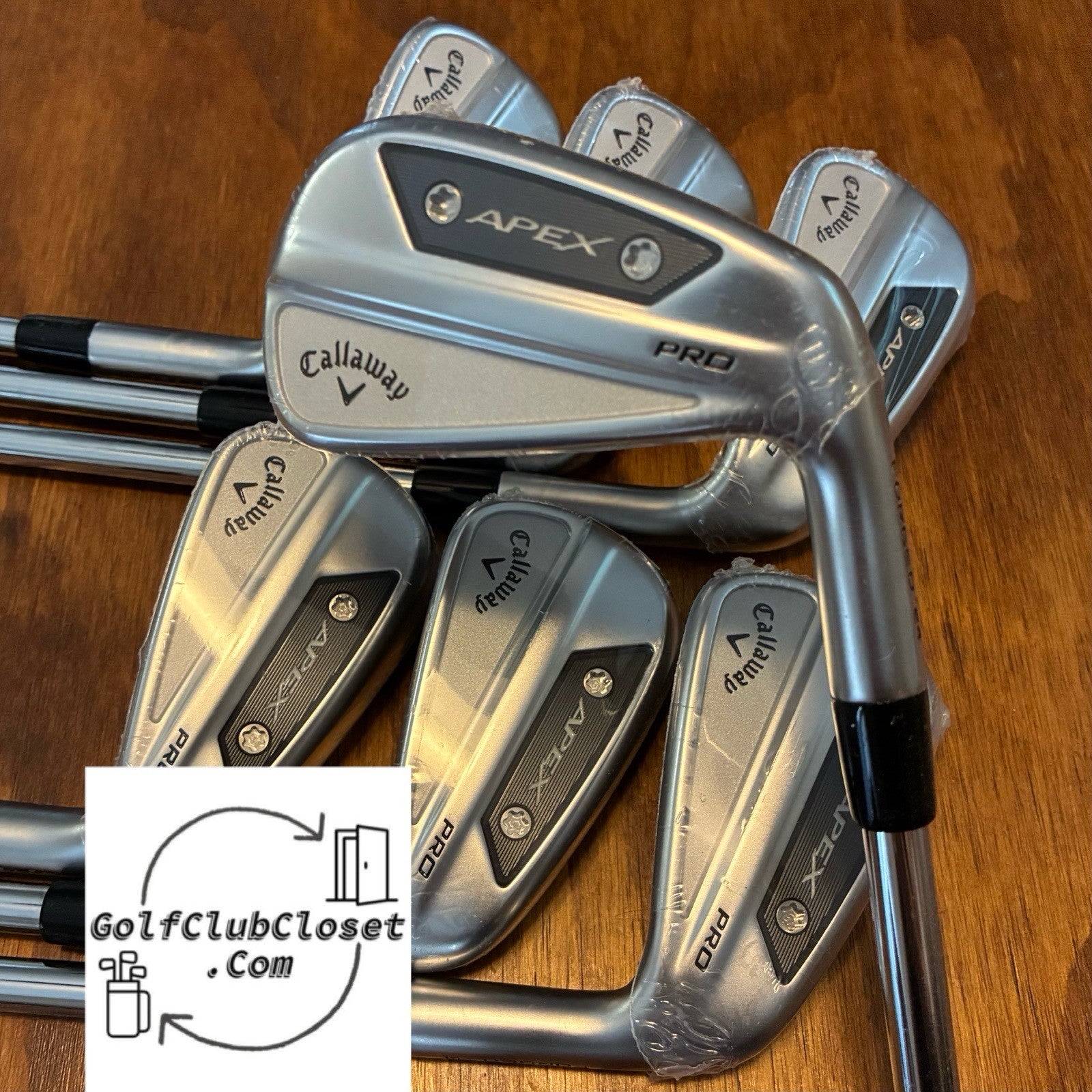 Brand New Callaway Apex Pro 24 Iron Set / 5-AW Stiff Steel