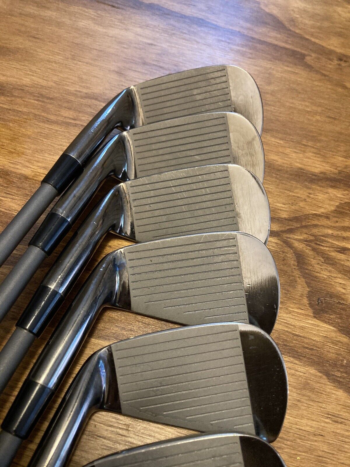 Custom Finish Mizuno T-Zoid True Iron Set / 3-PW Stiff Flex Steel Shafts