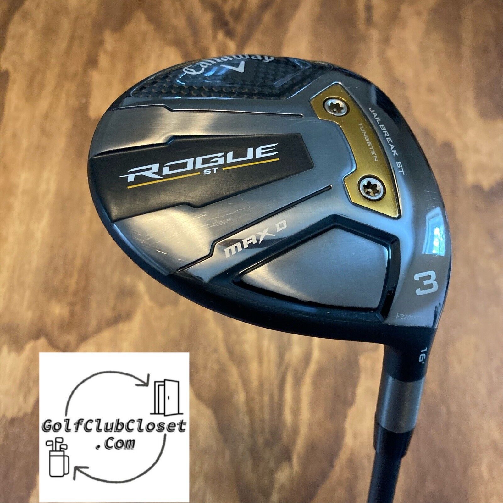 Callaway Rogue ST Max D 3 Wood / 16° Senior Flex Shaft 43