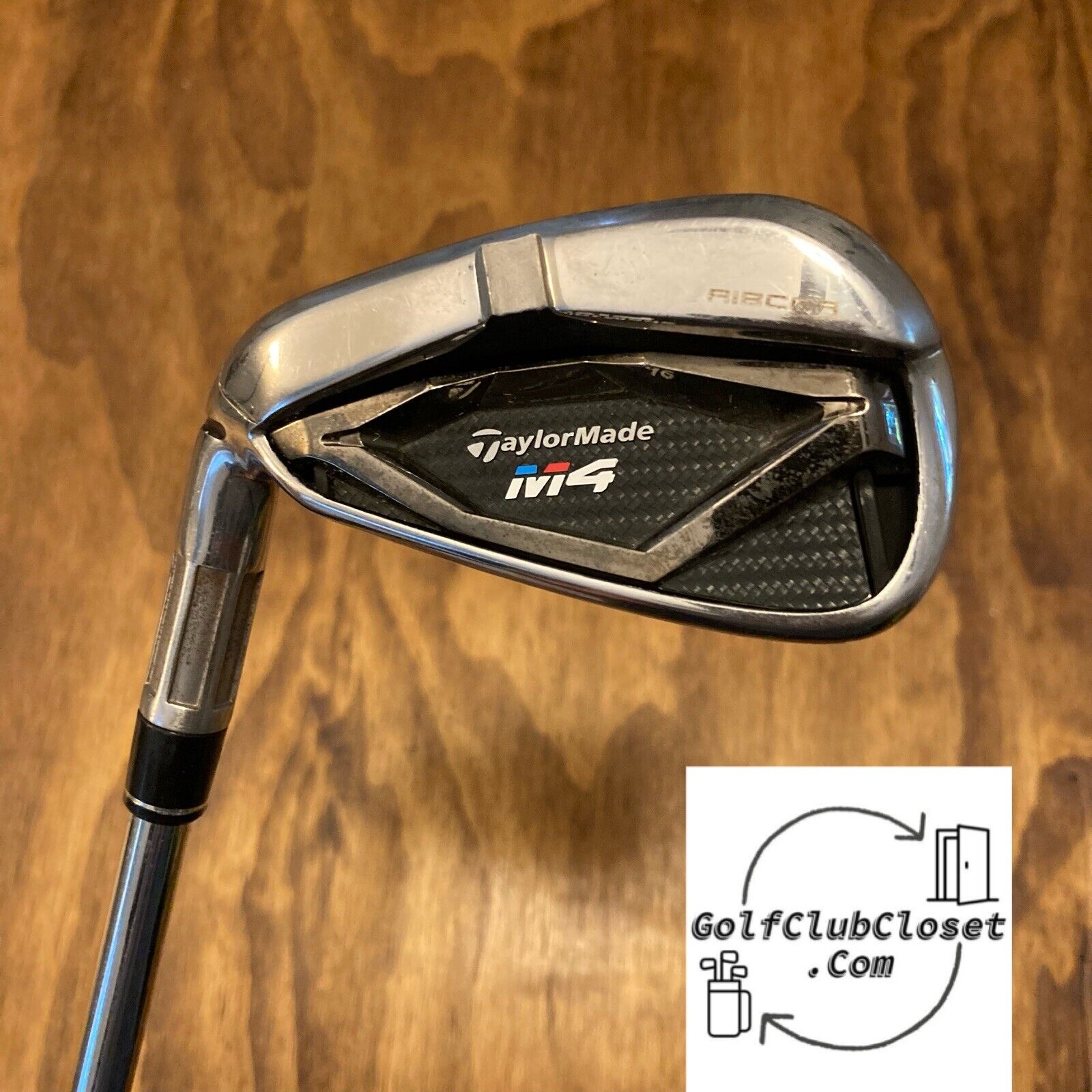 LH TaylorMade M4 6 Iron / Regular Flex Steel Shaft 38