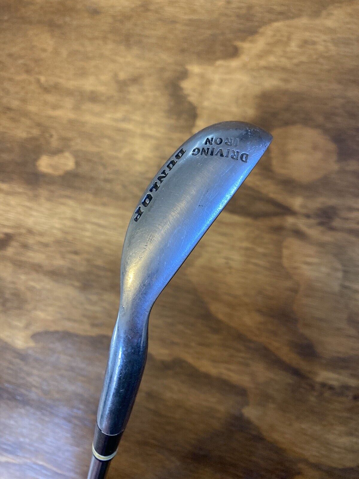 Vintage Dunlop Maxfli Driving Iron / Steel Shaft 39”