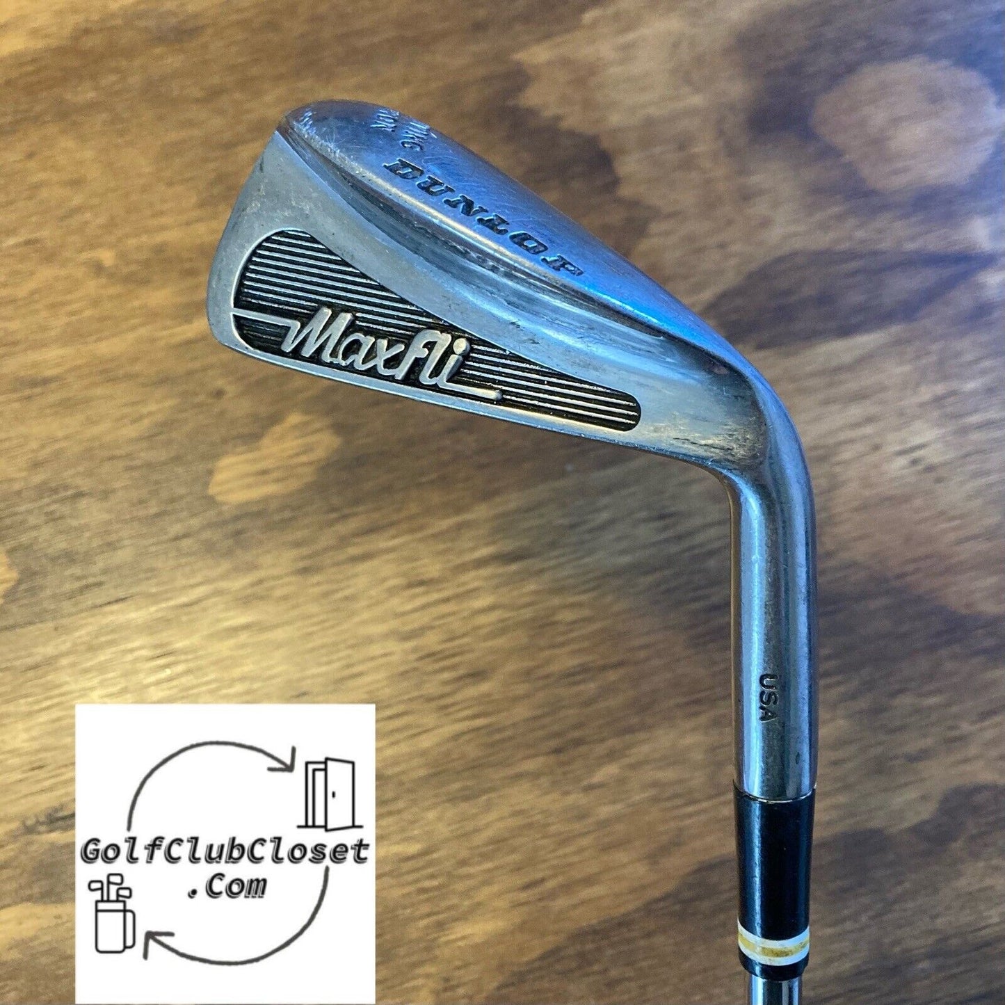 Vintage Dunlop Maxfli Driving Iron / Steel Shaft 39”