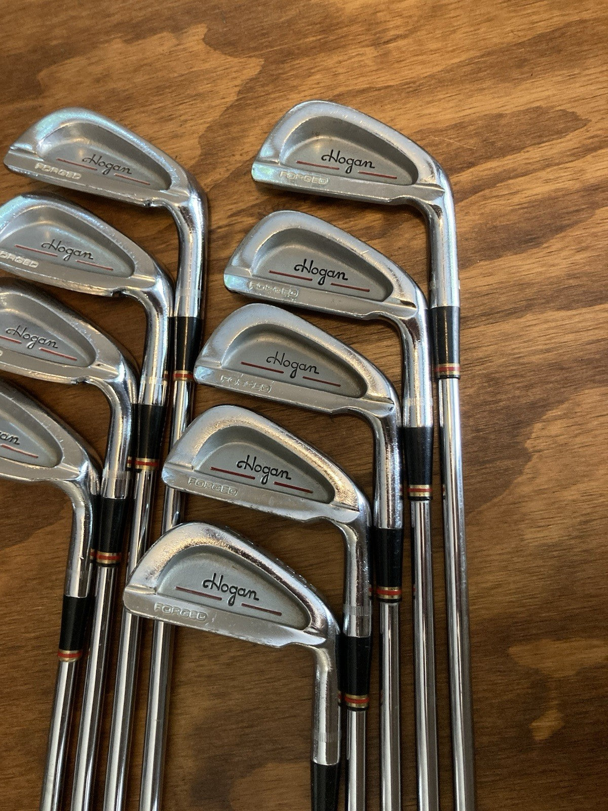 Ben Hogan Apex Edge Forged Iron Set / 2-PW Stiff Flex Apex 4 Steel