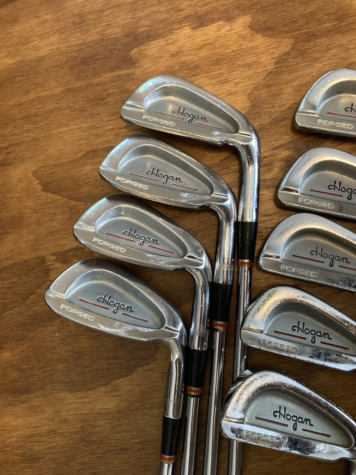 Ben Hogan Apex Edge Forged Iron Set / 2-PW Stiff Flex Apex 4 Steel