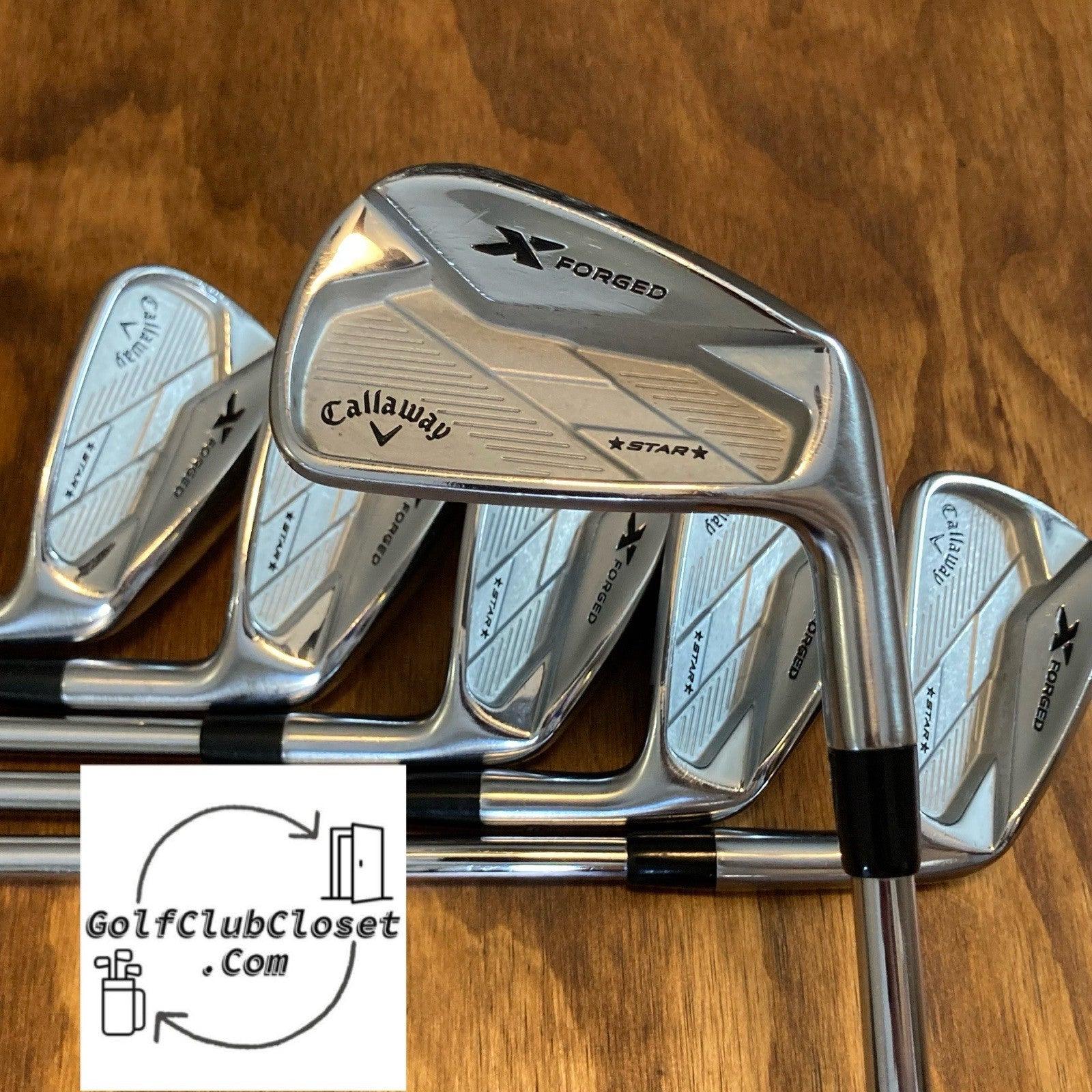Callaway X Forged Star Iron Set / 5-PW Stiff Flex Steel