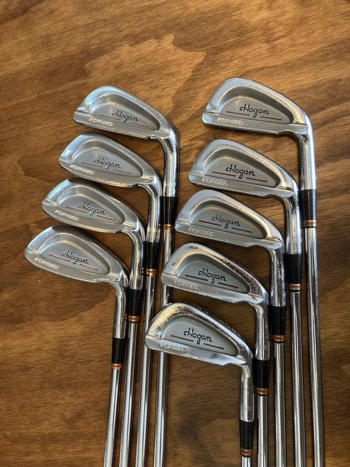 Ben Hogan Apex Edge Forged Iron Set / 2-PW Stiff Flex Apex 4 Steel