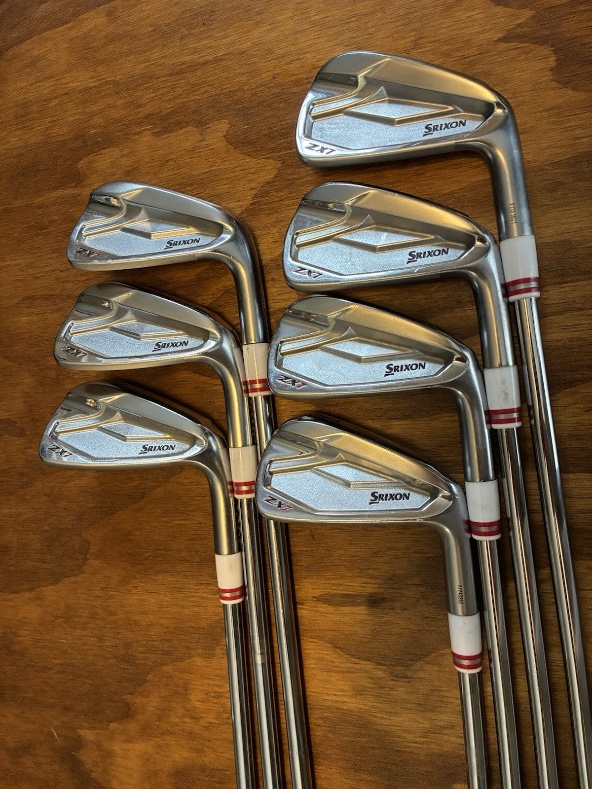 Srixon Zx7 Forged Iron Set / 4-PW Stiff Flex Steel Elevate Tour +1