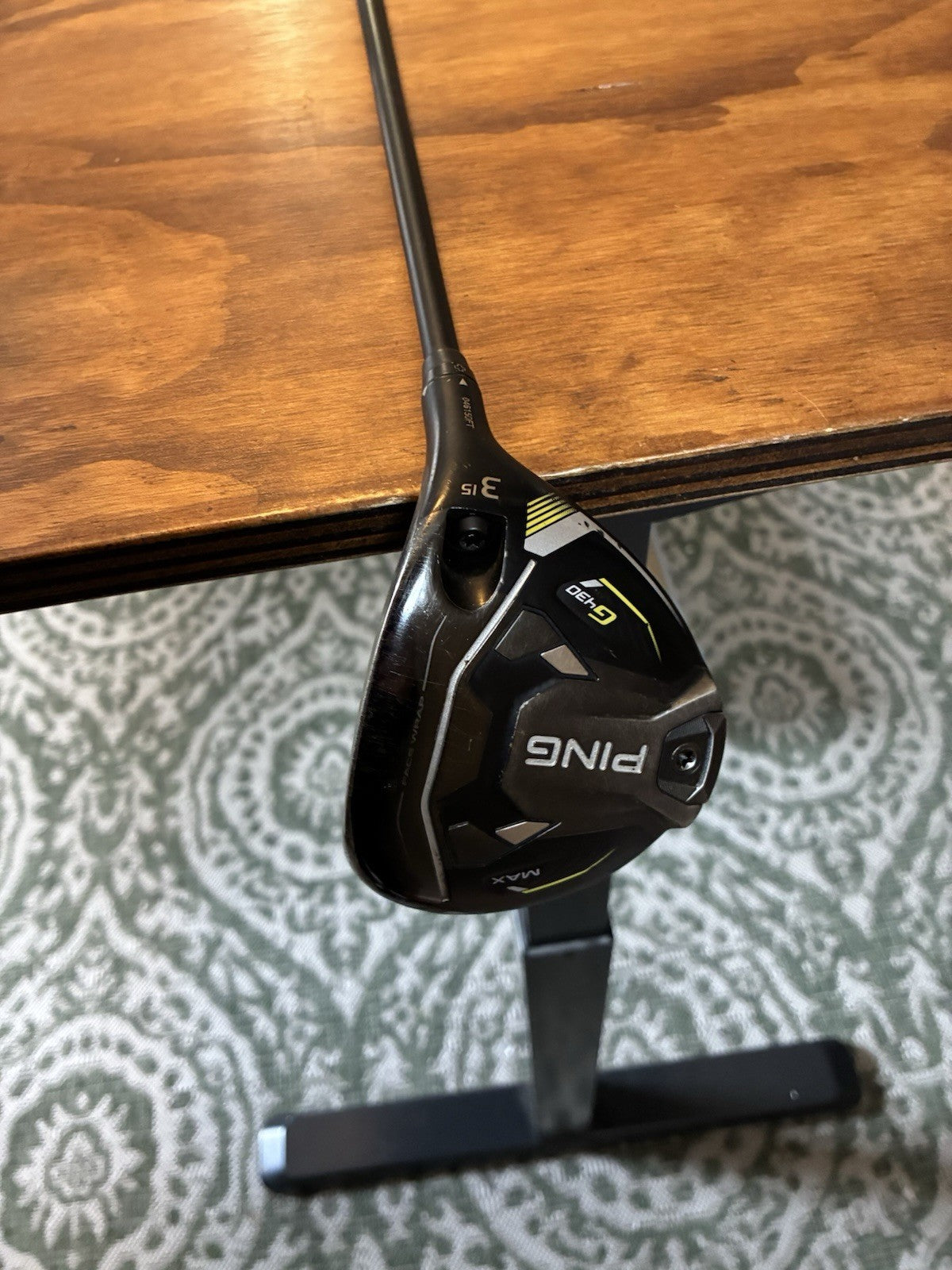 PING G430 3 Wood / 15° Stiff Flex Shaft Alta CB 65 43