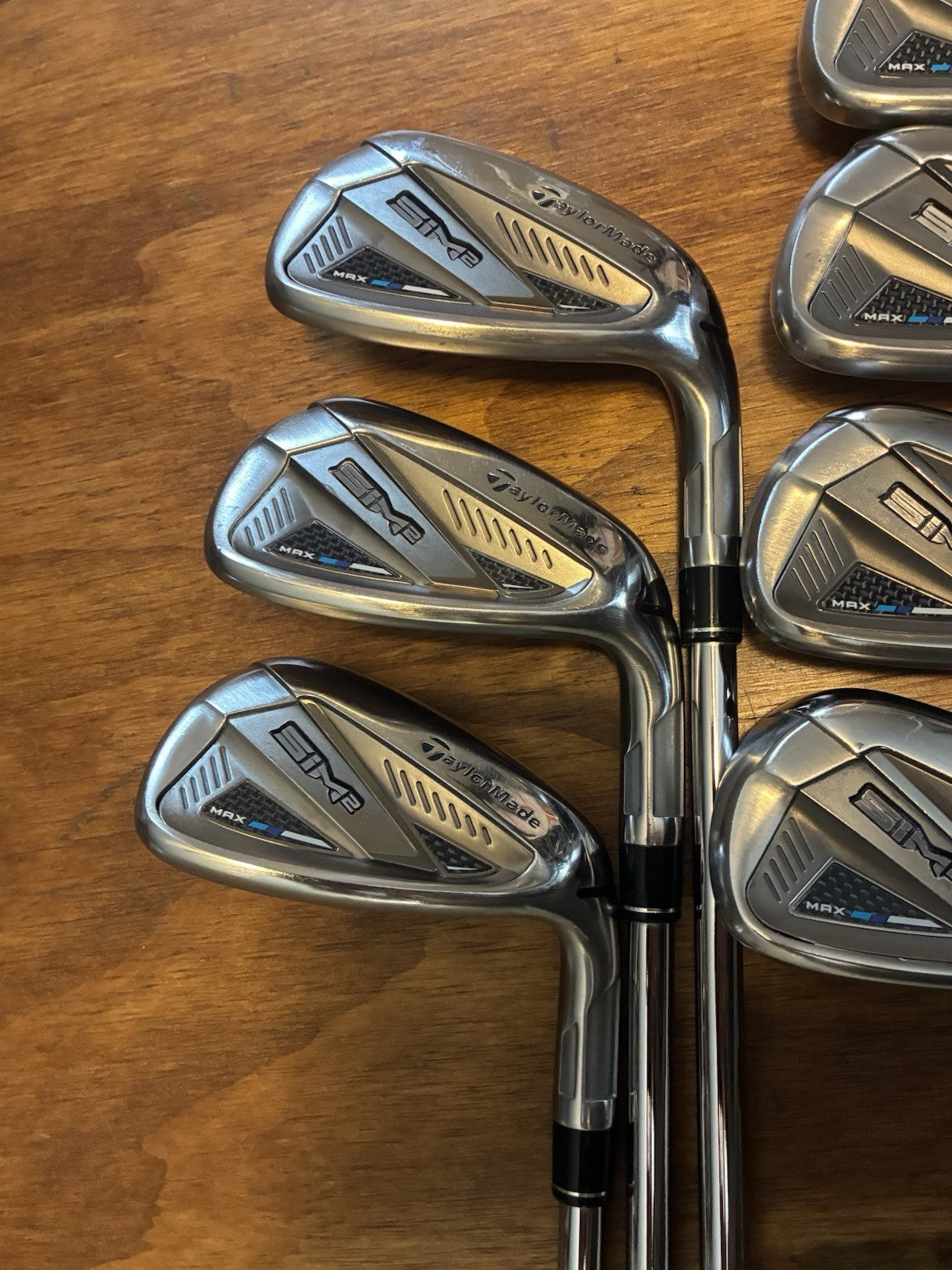 Taylormade Sim2 Max Iron Set / 5-AW Stiff Flex Steel KBS Max MT 85