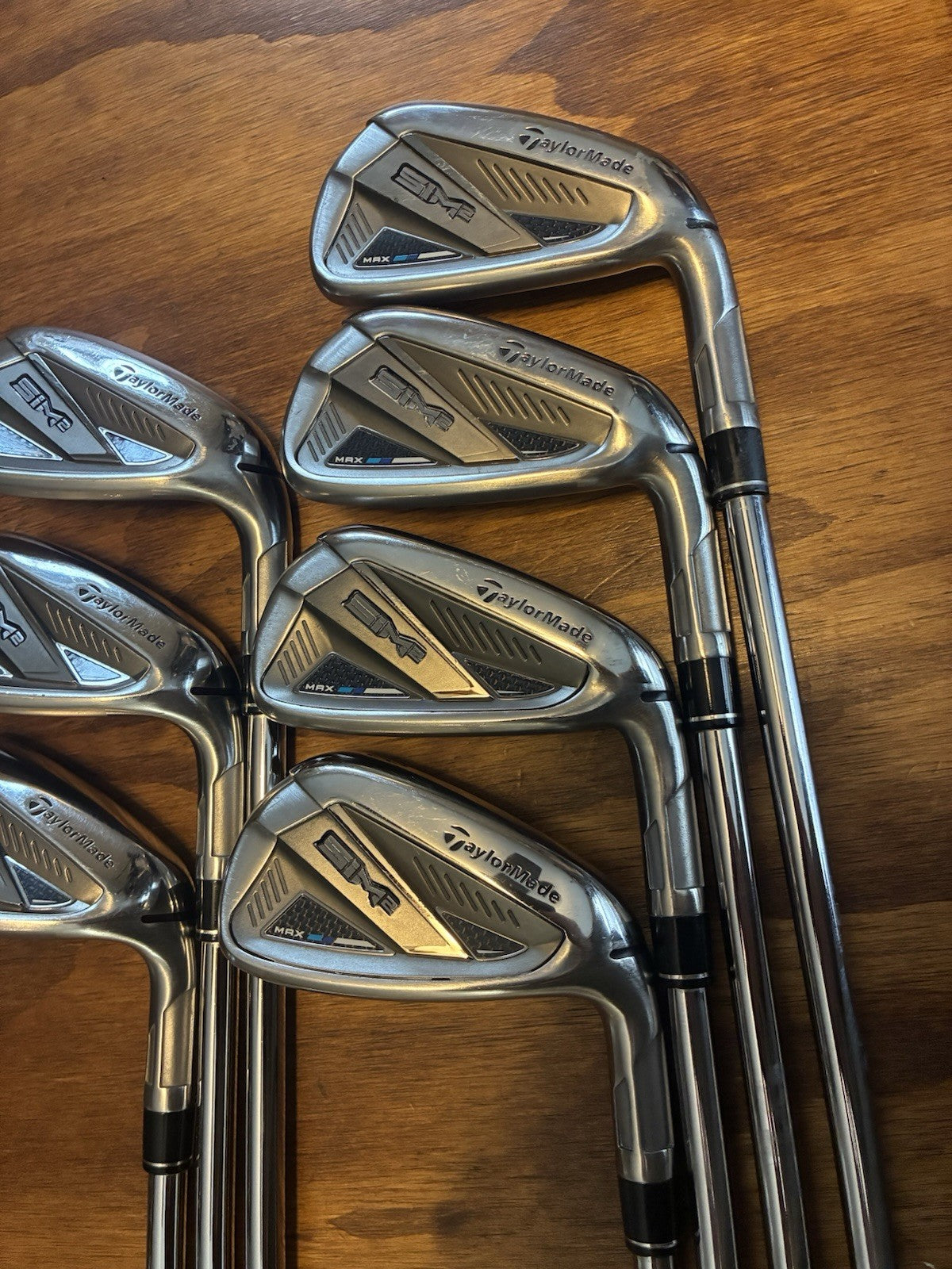 Taylormade Sim2 Max Iron Set / 5-AW Stiff Flex Steel KBS Max MT 85