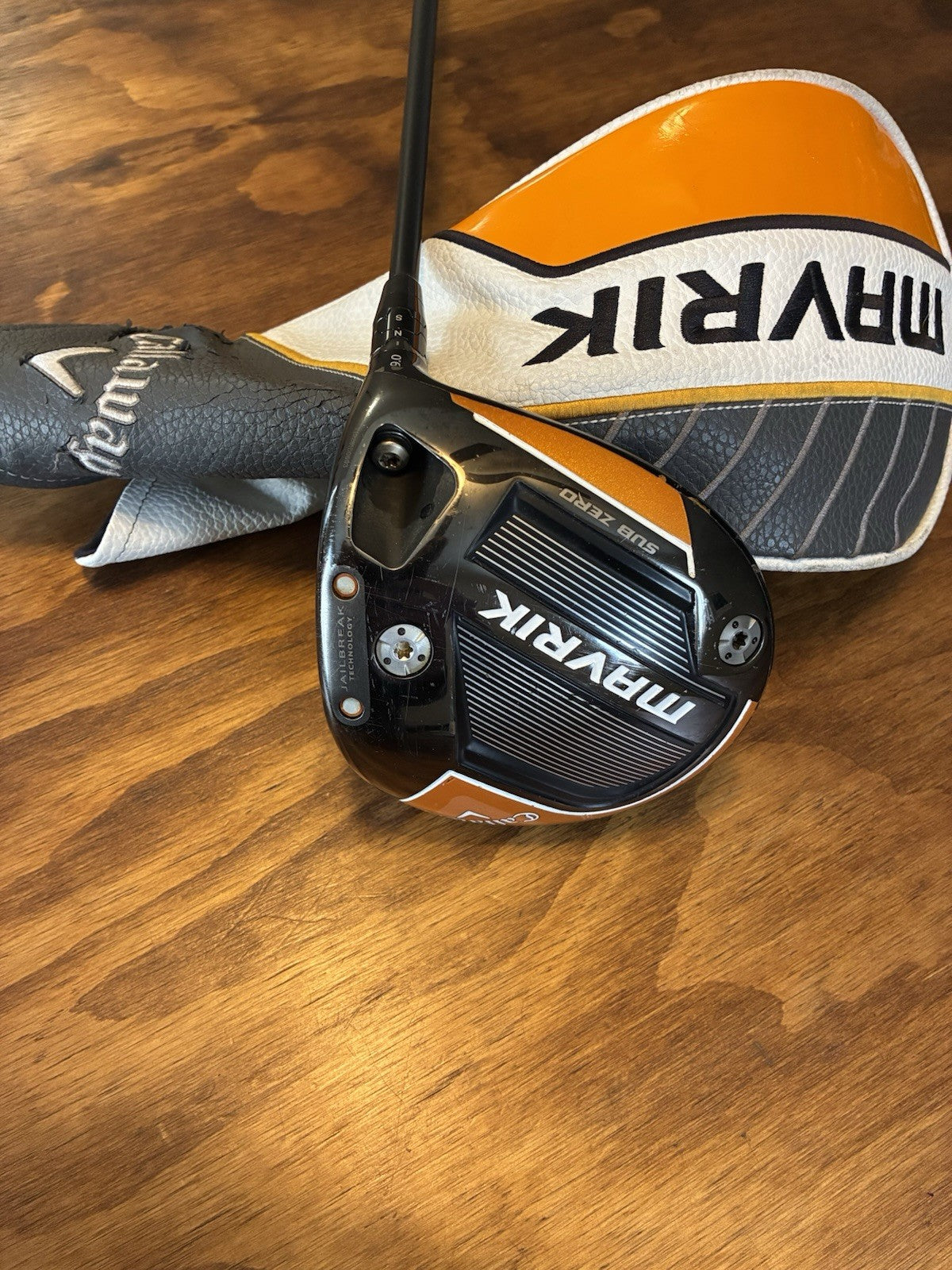 Callaway Mavrik Sub Zero Driver / 9° Stiff Flex Rogue 130 MSI 70