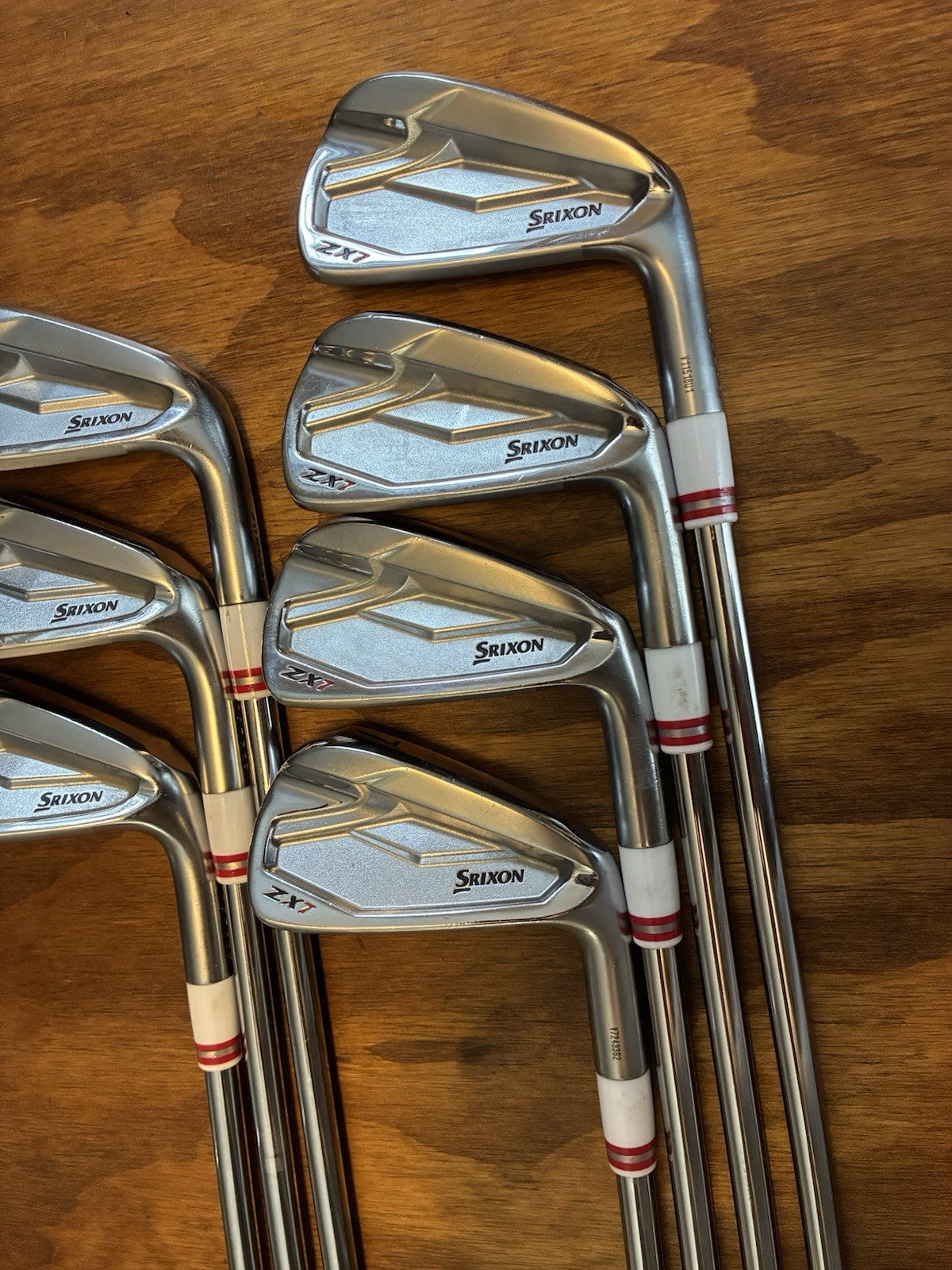 Srixon Zx7 Forged Iron Set / 4-PW Stiff Flex Steel Elevate Tour +1