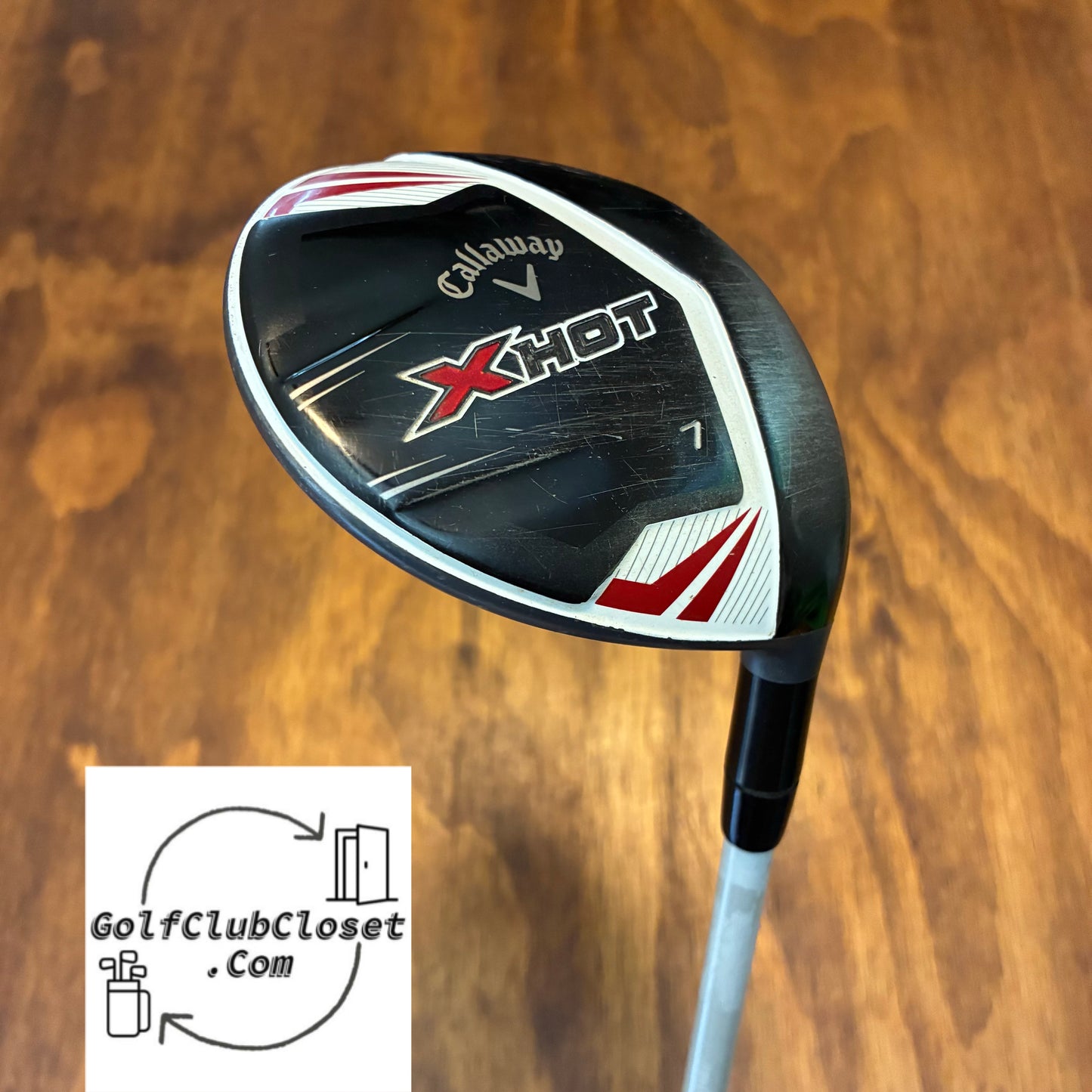 Callaway X Hot 7 Wood / 21° Regular Flex Project X 42.5” Oversize Grip