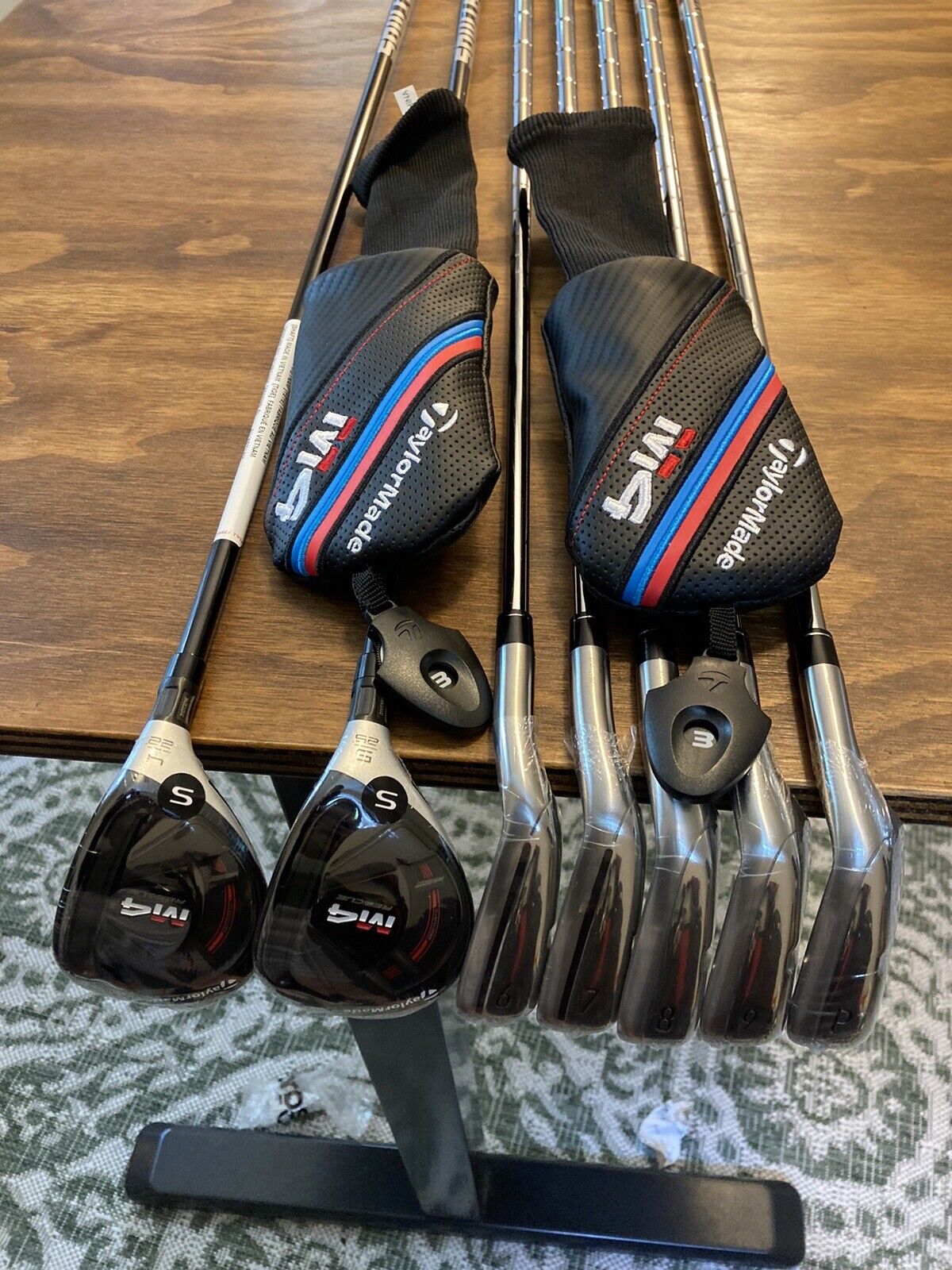 Brand New TaylorMade M4 Iron Set / 4-P Stiff Flex Shafts