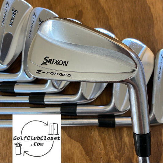 Srixon Z Forged Iron Set / 4-PW X-Stiff Flex Steel Shafts -1/4”