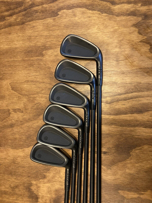 Stix Black 2022 Iron Set / 5-PW Stiff Flex Graphite Shafts