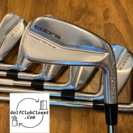 Brand New Cobra Forged Tec 2022 One Length Iron Set / 5-GW Regular Flex Steel