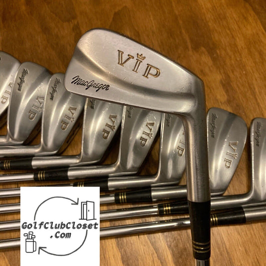 Macgregor VIP Forged Iron Set / 2-PW-SW Stiff Flex Steel Shafts