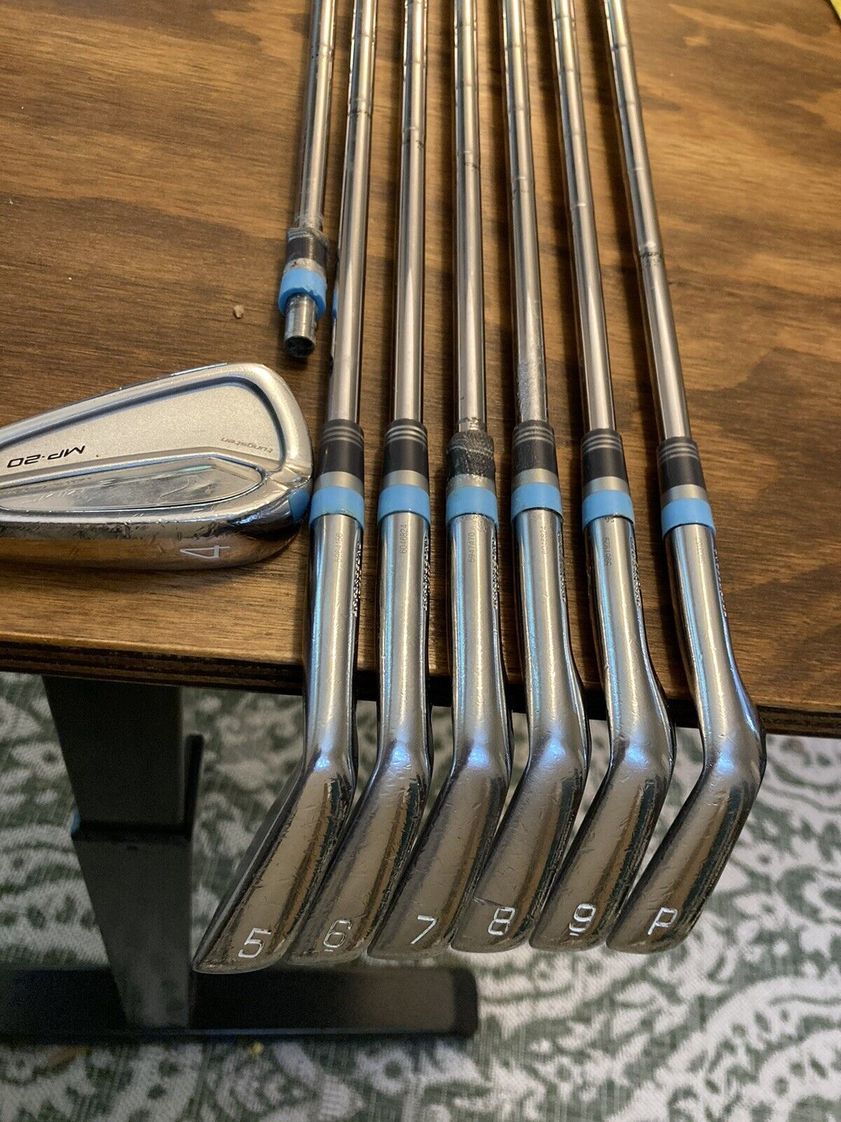 Mizuno MP20 MMC Iron Set / 4-PW Stiff Flex Steel Shafts +1/4”