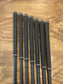 Custom Black Chrome PXG Gen1 0311 T Iron Set / 4-PW X-Stiff Flex Steel Shafts