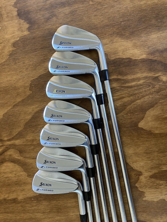 Srixon Z-Forged Iron Set / 4-PW X-Stiff Flex Steel Shafts -1/4”