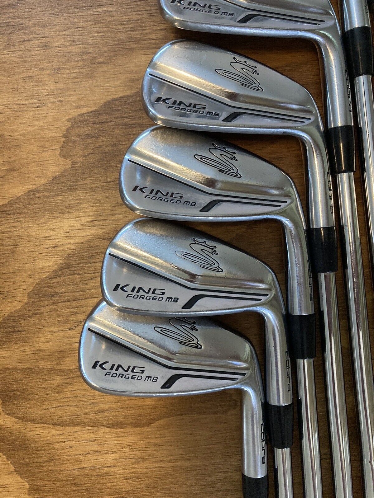 Cobra King Forged MB Iron Set / 4-PW X-Stiff Flex Steel Shafts