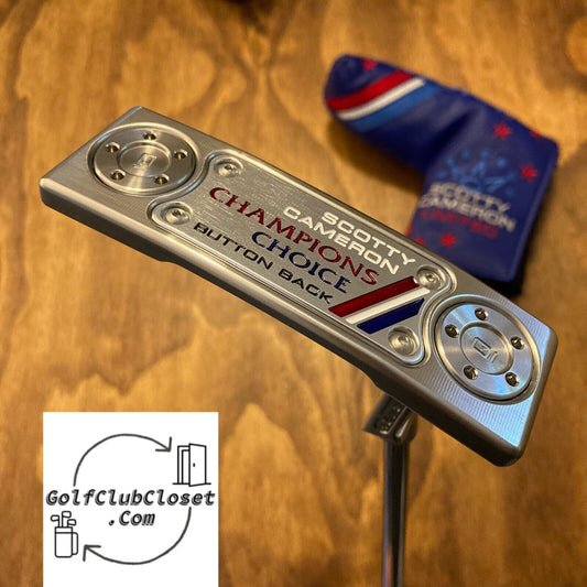 Titleist Scotty Cameron Champions Choice Button Back Newport 2+ Putter  / 35”