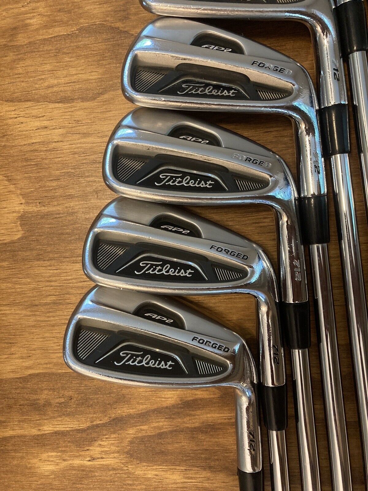 Titleist AP2 712 Forged Iron Set / 4-PW Firm Flex Steel Shafts