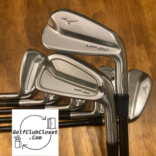 Mizuno MP20 HMB MMC Combo Iron Set / 4-PW Stiff Flex Steel Shafts