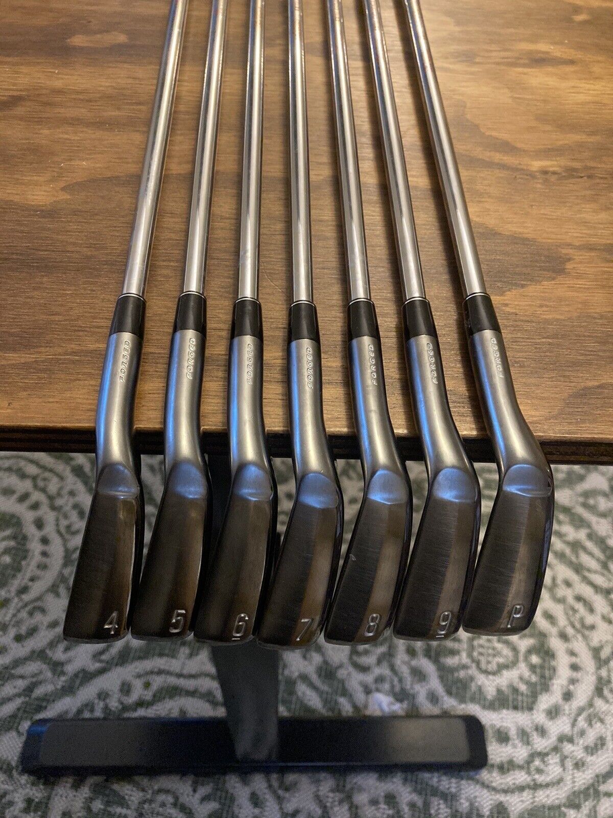 Srixon Zx5 Mkii Black Chrome Limited Iron Set / 4-PW X-Stiff Flex Steel Shafts