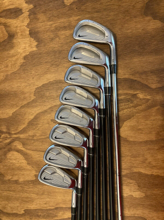 Nike Pro Combo Forged OS Iron Set / 3-PW Regular Flex Graphite Shafts +1/4”