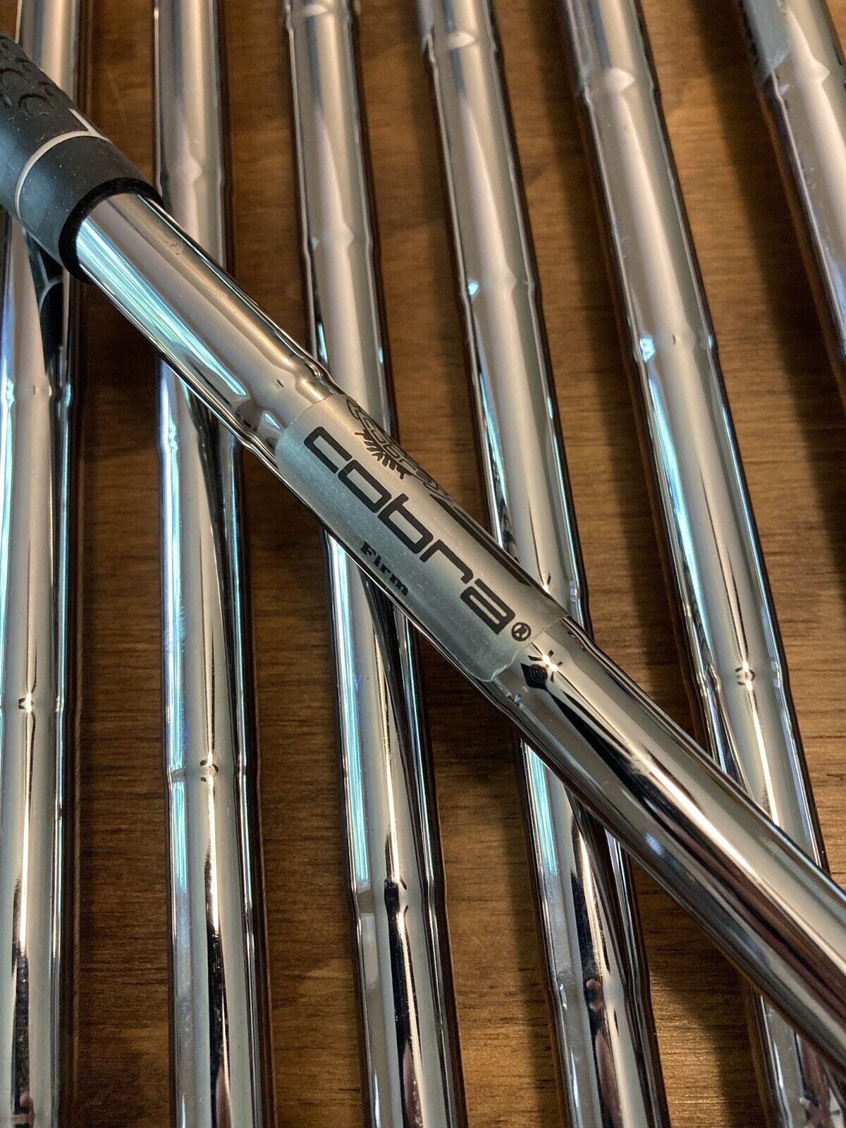 Cobra Greg Norman Forged Iron Set / 3-PW Stiff Flex Steel Shafts