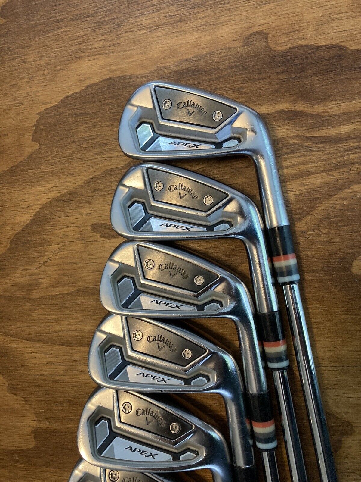 Callaway Apex TCB Iron Set / 4-PW Stiff Flex Steel Shafts