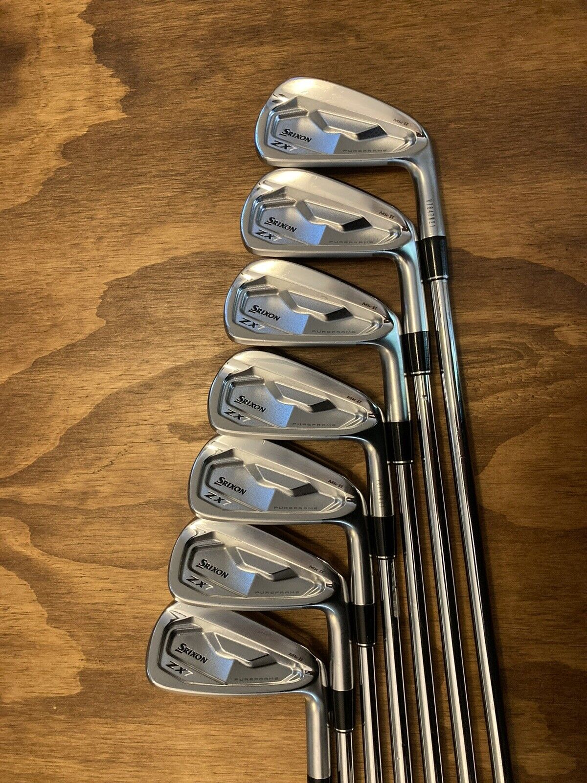 Srixon Zx7 MKii Iron Set / 4-PW Stiff Flex Steel Shafts