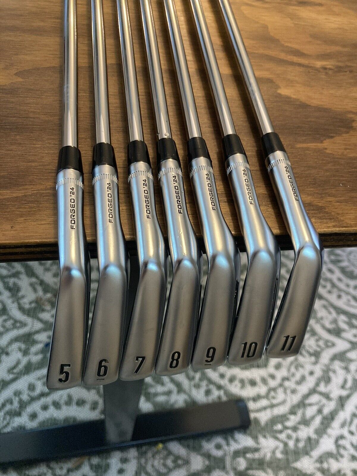 2024 Callaway Apex MB 24 Iron Set / 5-AW X-Stiff Flex Steel Shafts