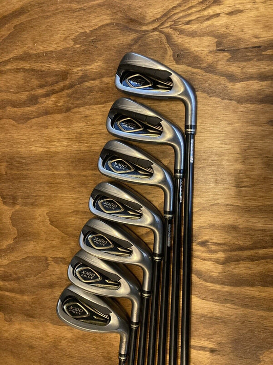 XXIO Prime 11 Iron Set / 5-PW-SW Regular Flex SP-1100 Graphite Shafts