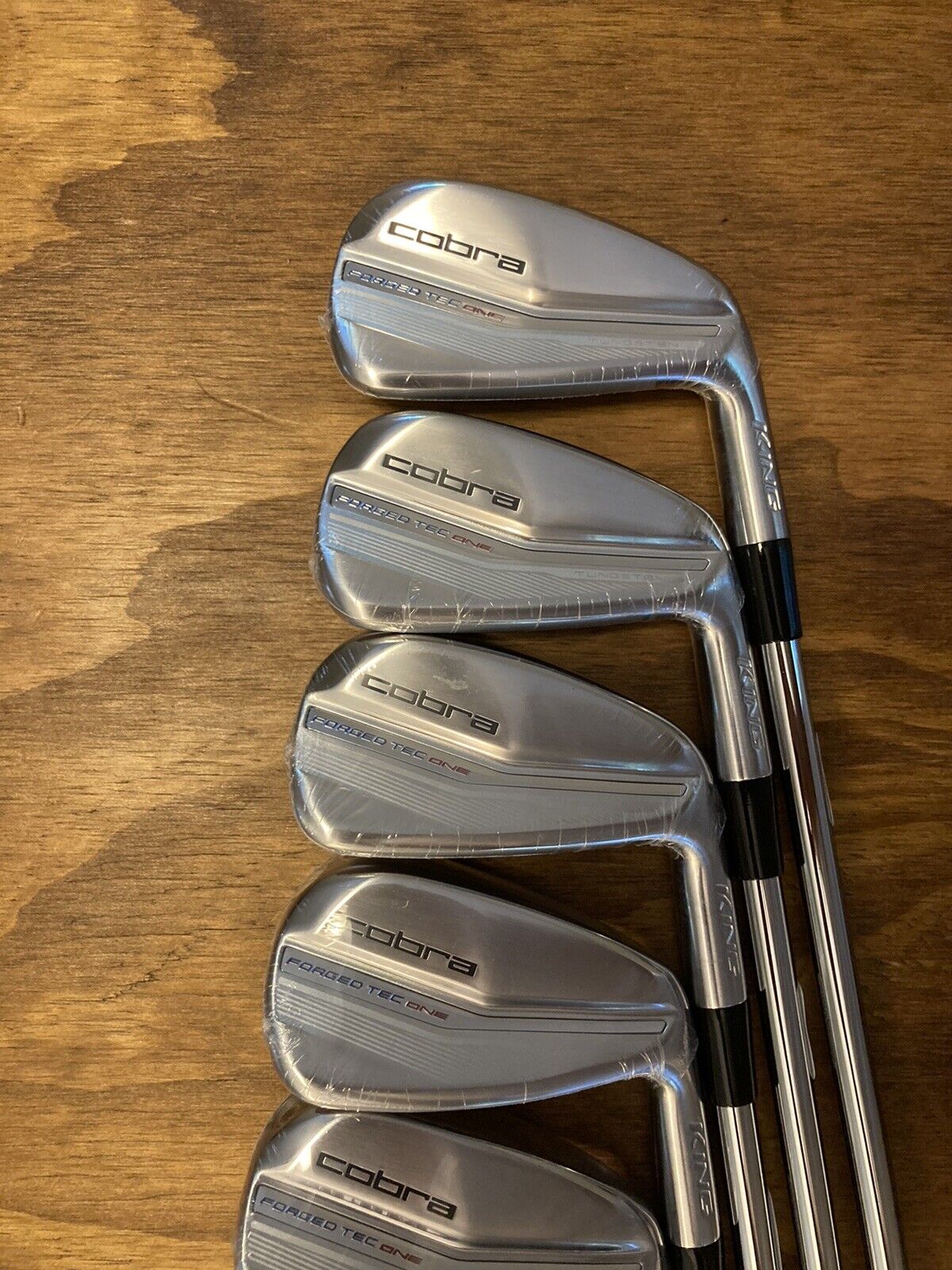 Brand New Cobra Forged Tec 2022 One Length Iron Set / 5-GW Stiff Flex Steel