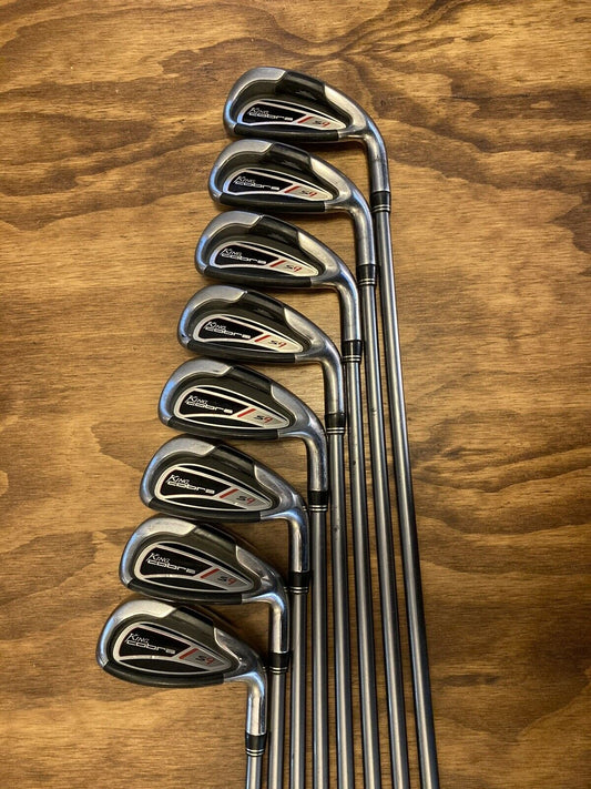 Cobra King S9 Iron Set / 4-GW Regular Flex Graphite Shafts