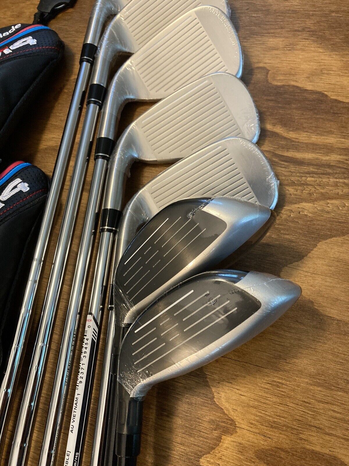 Brand New TaylorMade M4 Iron Set / 4-P Stiff Flex Shafts