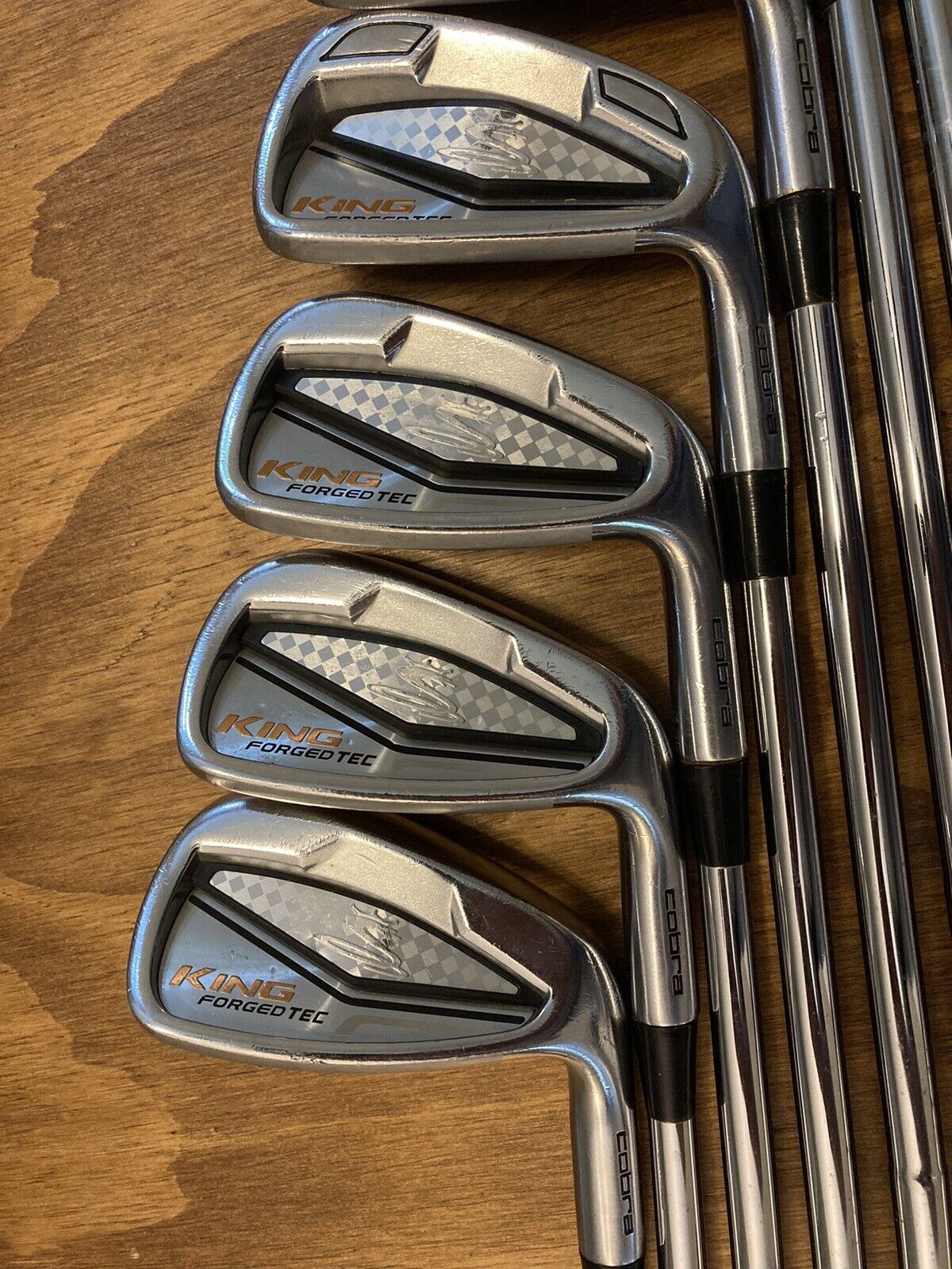 Cobra Forged Tec Iron Set / 4-P Stiff Flex Steel Shafts