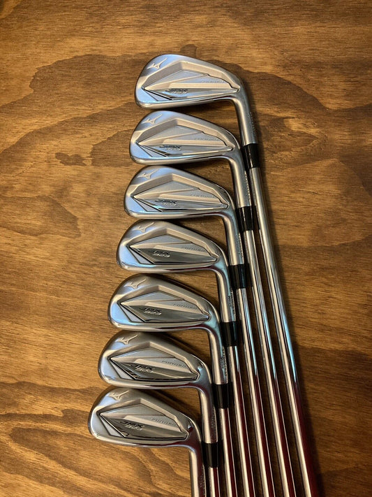 Mint Mizuno JPX 923 Forged Iron Set / 5-GW Stiff Flex Steel Shafts